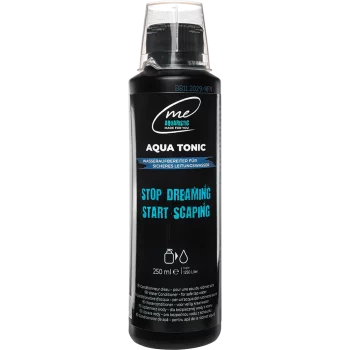 Me AquaTonic 250 ml – Ideale Größe für mittlere Aquarien zur schnellen Neutralisierung von Schadstoffen.