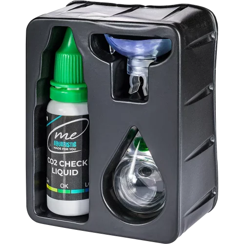 Komplettset zum Auspacken und Befüllen – Kompakte Maße des Me CO2 Check Acryl ideal für Scaper.