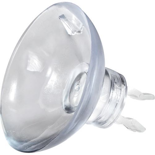 Kombination aus robuster Acrylhalterung und Glaskugel – Ein optisches Highlight für die Aquarium-Überwachung.