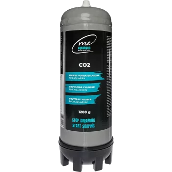 Me CO2 Einweg-Flasche 1200g – Der große Vorrat für langes Scaping und dichten Pflanzenbewuchs.