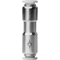 Me CO2 Safety Flow Steel – Hochwertiges Rückschlagventil aus Edelstahl zum Schutz vor Wasserschäden.