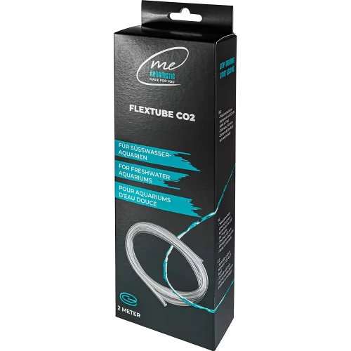 Me FlexTube CO2 Schlauch 2 m in Transparent – Kristallklare und fast unsichtbare Spezial-Leitung für Aquarien.
