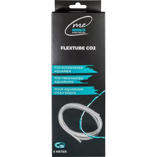 Me FlexTube CO2 Schlauch 5 m Transparent – Kristallklare 5 Meter Rolle für große Aquascaping-Projekte.