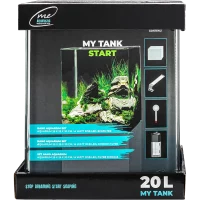 Me My Tank 20 L Start-Set – Komplett-Aquarium mit Chihiros RGB Nano LED und App-Steuerung.