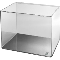 Großzügiges 55 Liter Volumen bei kompakter Stellfläche – Ideal für moderne Unterwasser-Kunstwerke.