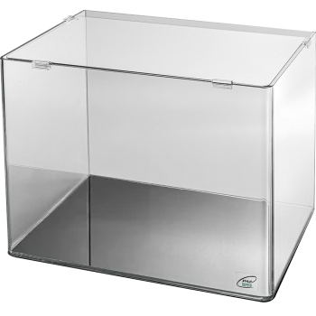 Großzügiges 55 Liter Volumen bei kompakter Stellfläche – Ideal für moderne Unterwasser-Kunstwerke.