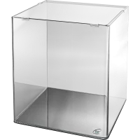 60 Liter Glasbecken von me Aquaristic für immersive Unterwasserwelten und Fischschwärme.