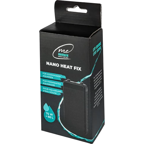 Me Nano Heat FIX 75W – Kraftvoller 75 Watt Heizstab für stabile Wassertemperaturen in 60 Liter Becken.
