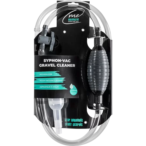 Me Syphon-Vac Gravel Cleaner – Effektiver Mulmsauger zur Bodenreinigung mit integriertem Absperrventil.